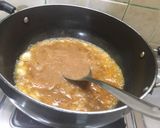 A picture of step 3 of Butter Rice in veggie minty gravy.