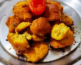A picture of step 5 of মাছের ডিমের বড়া ভাজা.