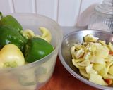 Házi 🥒🌶️🫑Csalamádé🌿 savanyúság🧄🌶️🥕 télire 🥒🫑🌶️ recept fázis 7 fotója