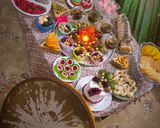 عکس مرحله 1 از دستور میز یلدایی ۱۴۰۰🍉🍁🍂☃️