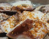 Foto del paso 4 de la receta: Carpaccio de Cabeza de Pulpo al Tajín