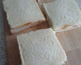 A picture of step 8 of Veg sandwich with hang curd.