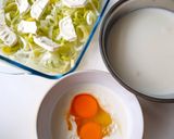 Une image de l'étape 2 de Gratin de poireaux au chèvre.
