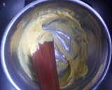 A picture of step 1 of Simple buttercream #4weeksChallenge.