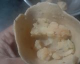 A picture of step 5 of Baked Aata Samosa.