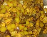 Foto langkah ke 5 dari resep Balada (Tahu, Kentang, Hati ayam).