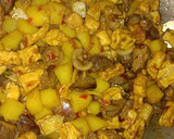 Foto langkah ke 5 dari resep Balada (Tahu, Kentang, Hati ayam).