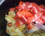 A picture of step 3 of Hari pyaz Aloo !.