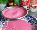 Gambar langkah 2 resipi Rose laici mille crepe cake.