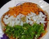 A picture of step 10 of Tricolour pizza.