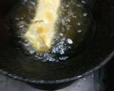 A picture of step 12 of Maggi noodles vegetables spring roll.