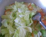 Foto langkah ke 4 dari resep Tumis Satih Dadar Simprak (Sawi Putih Telur Dadar Simple & Praktis).