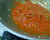 A picture of step 7 of Gobhi Matar Masala.