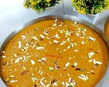A picture of step 7 of Mohanthal (Traditional Indian Fudge).