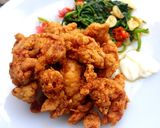 Foto langkah ke 6 dari resep HOT CHICKEN KARAAGE (Ayam Goreng Jepang Spicy).