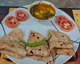 A picture of step 6 of Aloo-Tamatar ki Rasedar sabji😋.