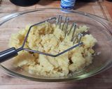 Foto del paso 6 de la receta 190. Puré de patata con langostinos y pulpo