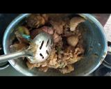 A picture of step 4 of Chettinad chicken roast.