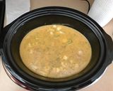 A picture of step 5 of Crockpot Chicken and Dumplings.