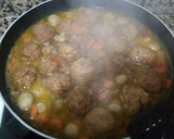 Foto del paso 7 de la receta: Albóndigas de ternera en salsa de setas y zanahoria