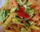 Foto langkah ke 7 dari resep Rujak buah pasah / Lotis ala anak kos, sehat bisa untuk diet,.