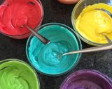 Foto del paso 1 de la receta: Rainbow cake