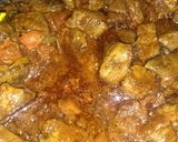 A picture of step 2 of Spicy fried kaleji🔥.