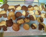 氣炸 手工檸檬巧克力雙色餅乾 ~鬼滅之刃的食譜步驟6照片