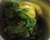 A picture of step 2 of Strawberry mint margarita.