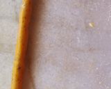 A picture of step 3 of Gatte ki Sabzi (dry and with gravy).