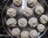 A picture of step 4 of Soya Veggie momos.