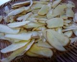A picture of step 2 of Beat the Cold! Dried Ginger for Ginger Powder.