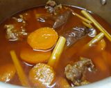 Hình bước làm 3 của món MÌ bò kho