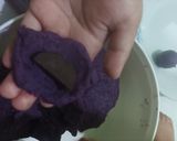 Foto langkah ke 4 dari resep Bola Ubi Ungu Cokelat.