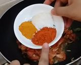 A picture of step 2 of Chana Masala Chat.