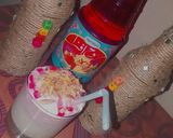 A picture of step 4 of Dalgona Rooh Afzah.