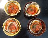 Foto del passaggio 5 della ricetta Ratatouille in fiore