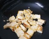 A picture of step 2 of Kadai Paneer.