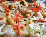 Foto del paso 2 de la receta: Pollo con papas con salsa BBQ