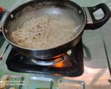 A picture of step 9 of Manchow soup(Indo-chinese).