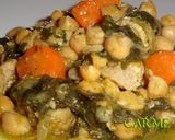 Foto del paso 9 de la receta: Estofado de magro de cerdo con garbanzos