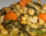 Foto del paso 9 de la receta: Estofado de magro de cerdo con garbanzos