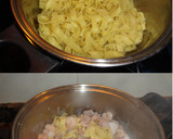 Foto del paso 7 de la receta: Tagliatelle con carne y marisco