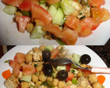 Foto del paso 7 de la receta: Ensalada de garbanzos con tofu