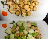 Foto del paso 6 de la receta: Ensalada de garbanzos con tofu
