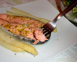 Foto del paso 4 de la receta: Salmón en papillote al aroma de lima