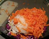 A picture of step 4 of Red Cabbage Salad.