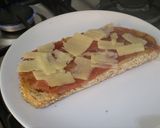 Foto del paso 3 de la receta: Tostada con jamón ibérico y huevo