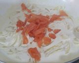 Foto del paso 4 de la receta: Macarrones cremosos al salmón sin gluten y sin nata