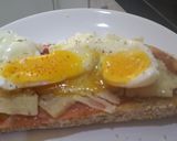 Foto del paso 4 de la receta: Tostada con jamón ibérico y huevo
